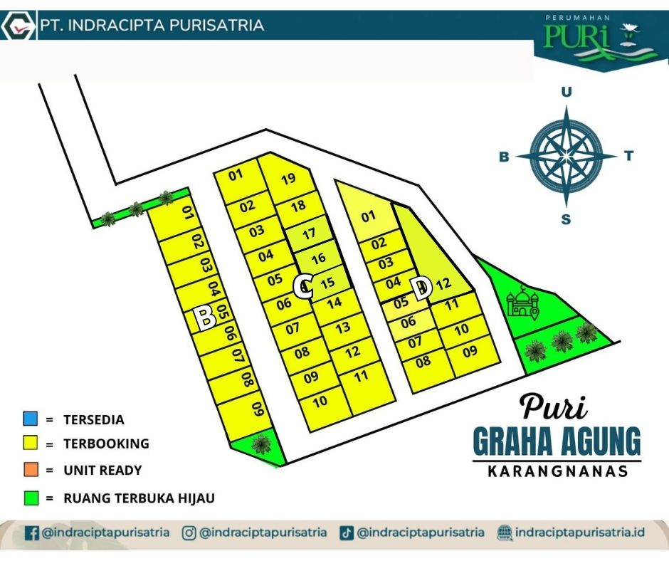 Puri Graha Agung Harmony Perumahan Dekat kota purwokerto Lokasi Strategis