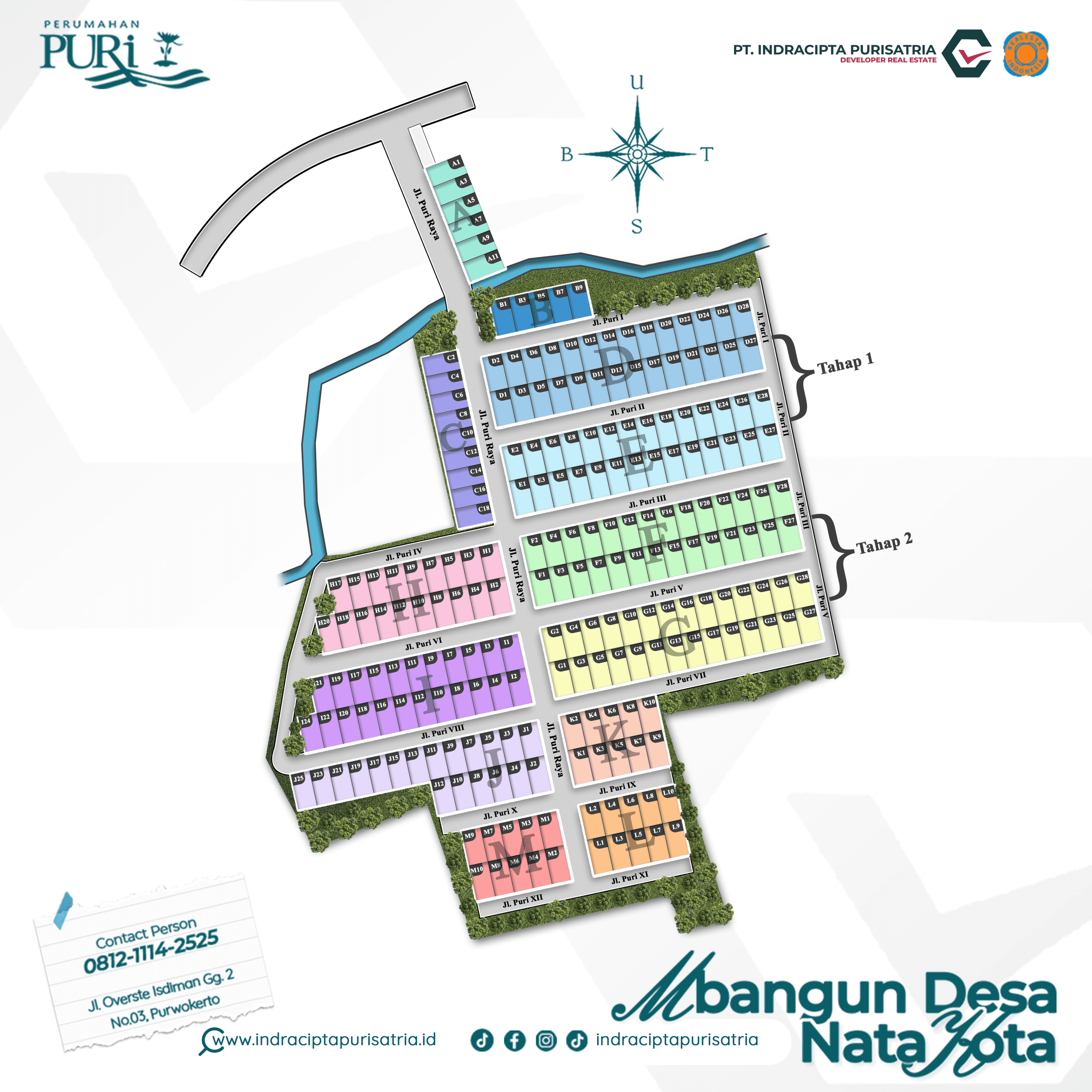 puri jeruklegi cilacap perumahan subsidi lokasi strategis dekat tengah kota cilacap cuma 10 menit ke tengah kota cilacap